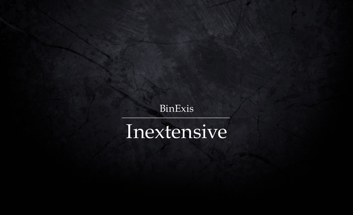 You are currently viewing Дмитрий Рябов выпустил альбом – BinExis “Inextensive”