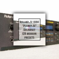 Roland JV-1080 _“Planet JV_“ Soundset 128 Presets