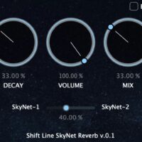 Вышел VST Shift Line SkyNet Reverb – ревербератор от российских разработчиков